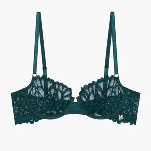 Green Unlined Bralette
